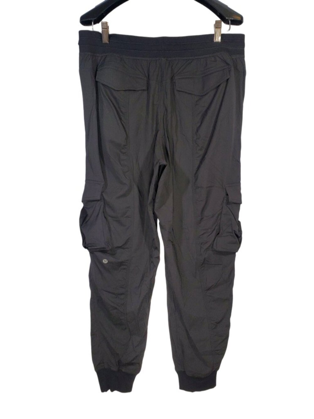 Lululemon Dance Studio Relaxed-Fit Mid-Rise Cargo Jogger Pants Women's L Black - Picture 5 of 7